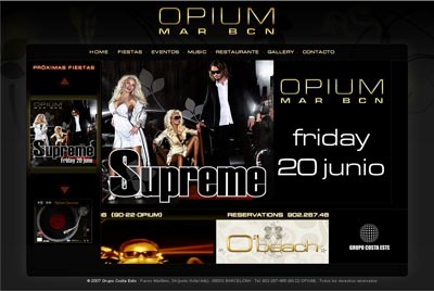 Link to Opium Mar website